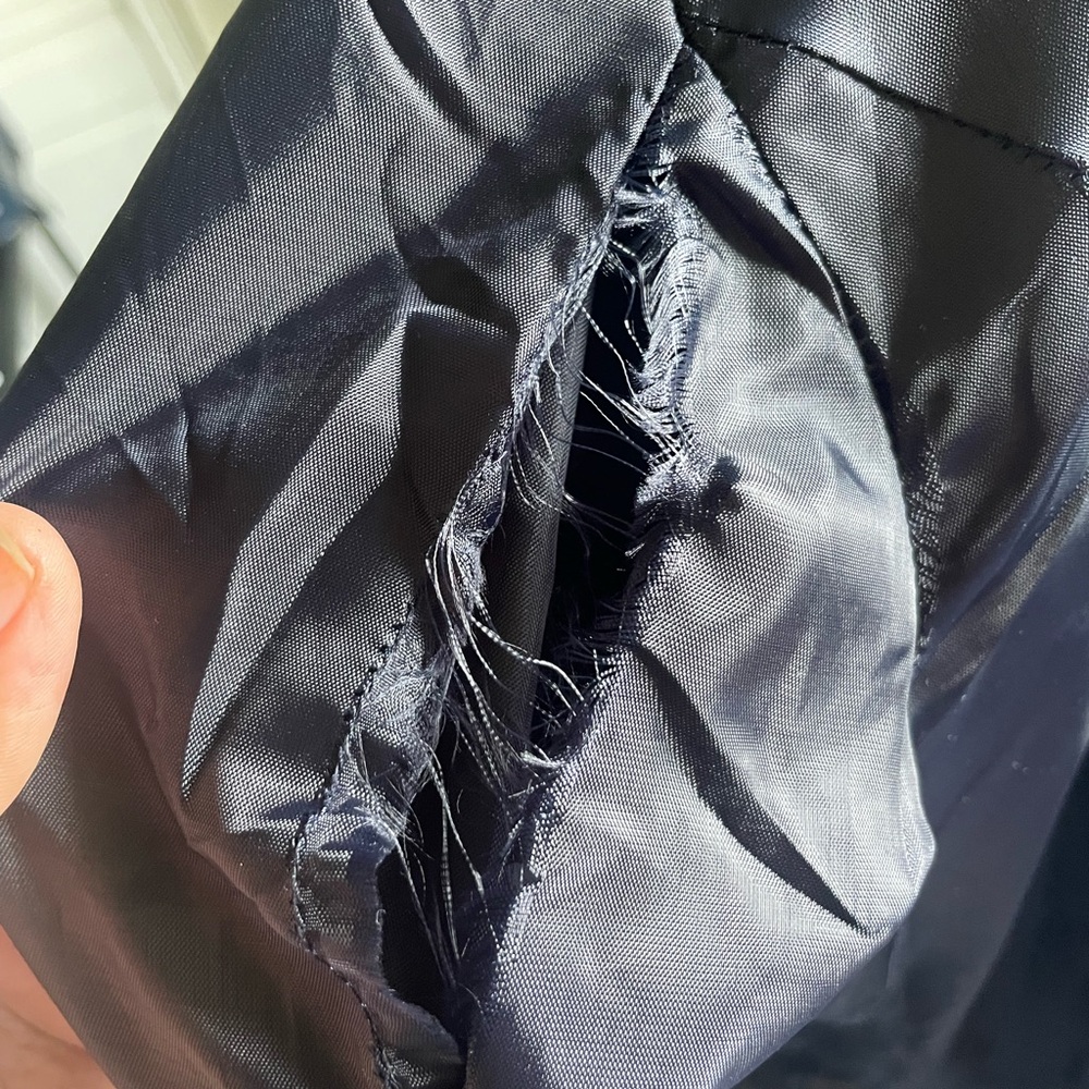 Pendleton Plaid Blazer - Blue, Gray, Red - image 7